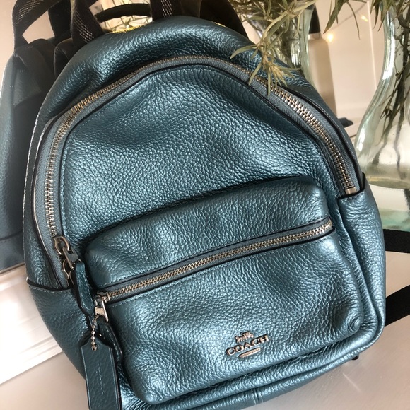 coach charlie backpack blue In Tea Rose Floral Print Nylon ARRIVAL DATE (FREE)LATEST EST Coach | Bags | Soldcoach
